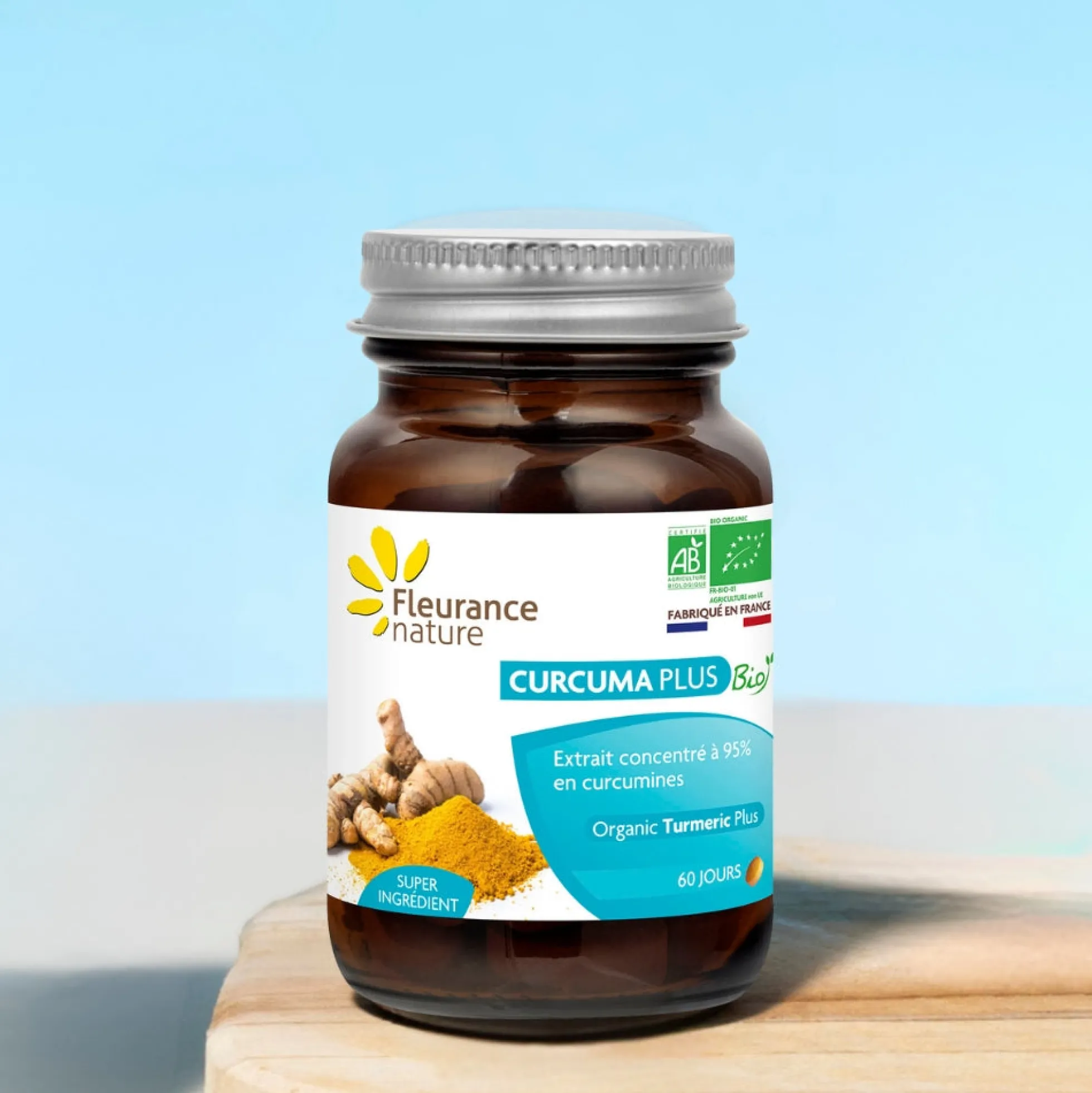 Cúrcuma Plus 15 Días Eco Fleurance Nature 15 Comprimidos