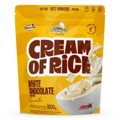 Cream Of Rice (crema De Arroz) - 1kg - Chocolate Blanco - Harina De Arroz - Amix Nutrition