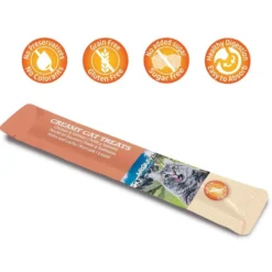 Creamy Cat Treats Snack cremoso de Pollo y Salmón Arquivet 5x14 g