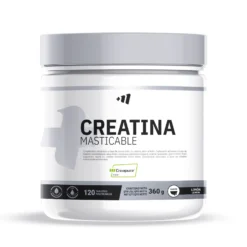 Creatina Monohidrato (creapure®) - 120 Tabletas Masticables - Limon - Aumenta La Fuerza - Masmusculo