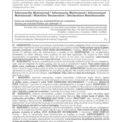Creatina Monohidrato (creapure®) - 120 Tabletas Masticables - Limon - Aumenta La Fuerza - Masmusculo