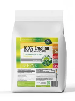 Creatina Monohidrato Efne – 200 Mesh Micronizada De Alta Absorción Formato 1kg