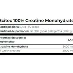 Creatina Monohidrato - 500g - Creatina Monohidrato - Scitec Nutrition