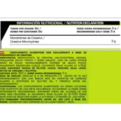 100% Creatina Monohidrato 200 Mesh - 300g - Ponche De Frutas - Creatina Monohidrato - Iron Addict Labs