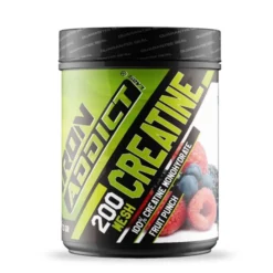 100% Creatina Monohidrato 200 Mesh - 300g - Ponche De Frutas - Creatina Monohidrato - Iron Addict Labs