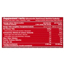 Creatina Monohydrato Masticable 60 Tab