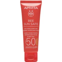 Crema Antiedad y Antimanchas Con ColorSPF 50 Apivita 50ml