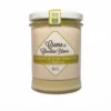 Crema Bio de chocolate blanco para untar. Con A.o.v.e variedad empeltre y vainilla