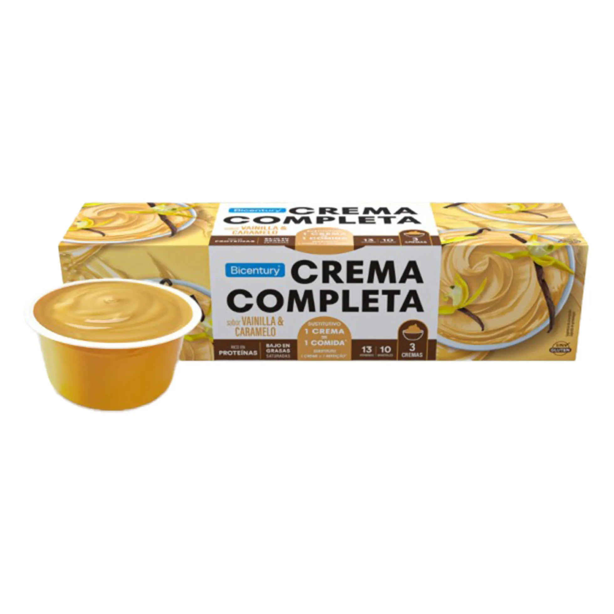 Crema Completa Vainilla BICENTURY 540g