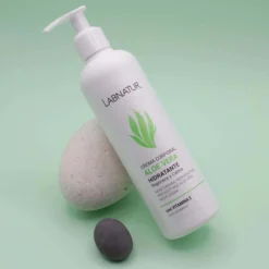 Crema Corporal de Aloe Vera Labnatur 400 ml | Hidrata, Calma y Regenera | Piel Seca y Sensible | Uso Diario | Vegano