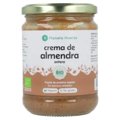Crema de Almendras Enteras ECO Planeta Huerto 350 g