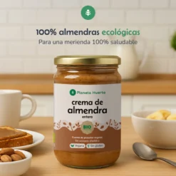 Crema de Almendras Enteras ECO Planeta Huerto 350 g