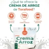 Crema De Arroz Choco Blanco Torafood 1kg