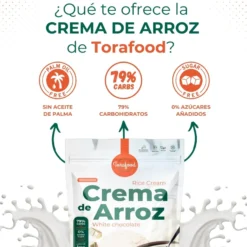 Crema De Arroz Choco Blanco Torafood 1kg