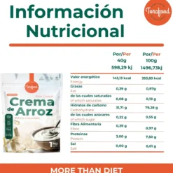 Crema De Arroz Choco Blanco Torafood 1kg
