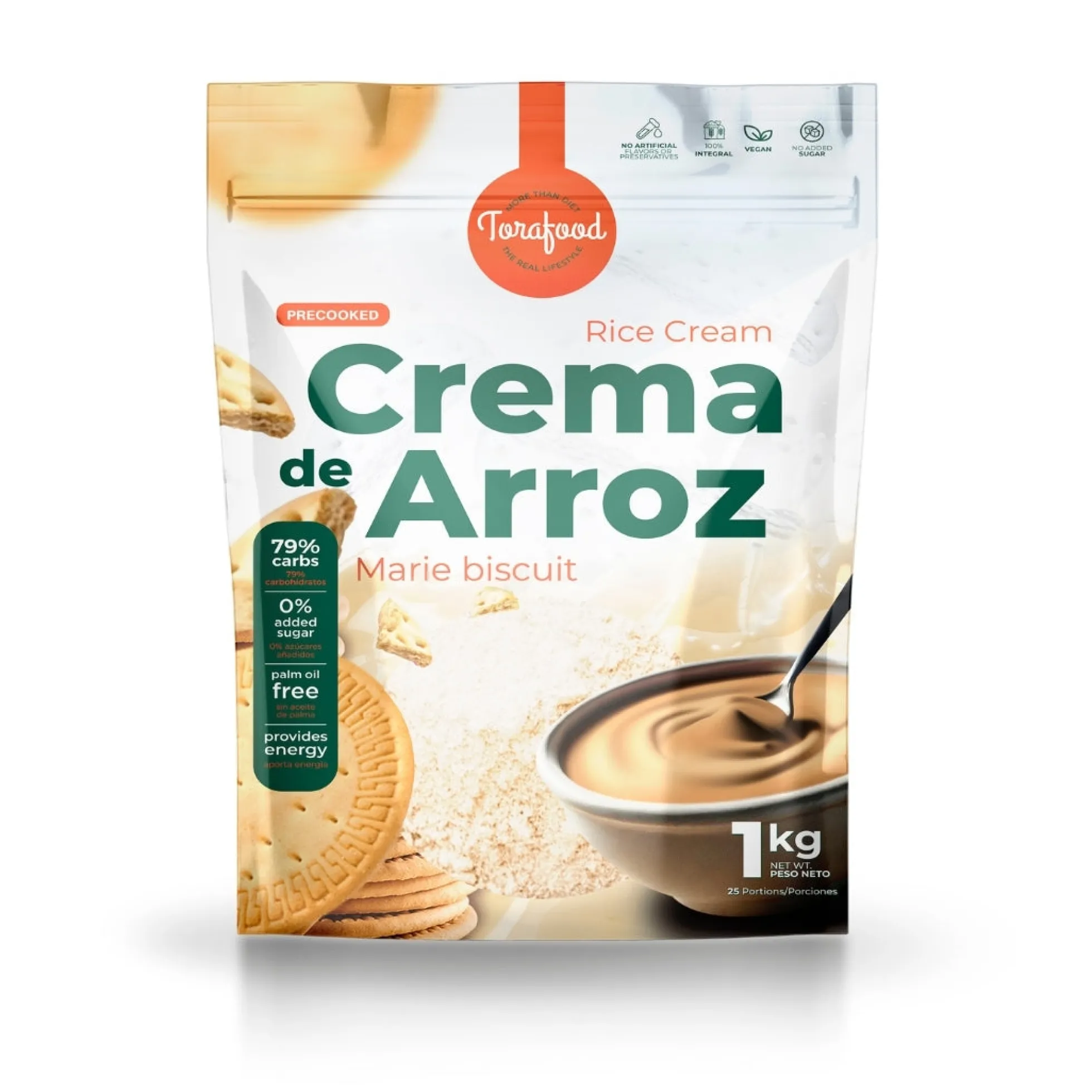 Crema De Arroz Galleta Maria Torafood 1kg