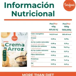 Crema De Arroz Galleta Maria Torafood 1kg