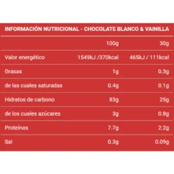 Crema De Arroz 1 Kg Chocolate Blanco - Vainilla