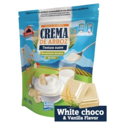 Crema De Arroz 1 Kg Chocolate Blanco - Vainilla