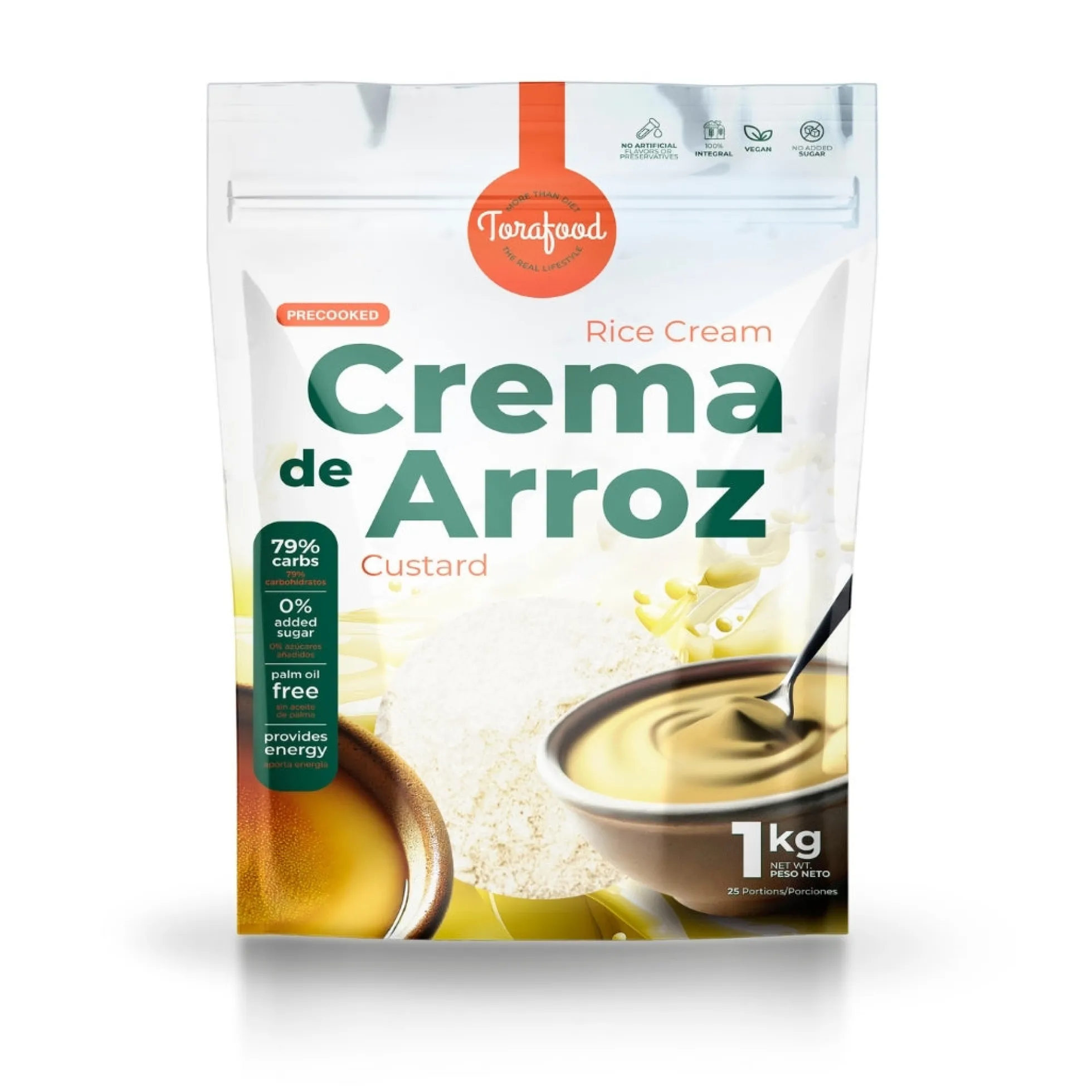 Crema De Arroz Natillas Torafood 1kg