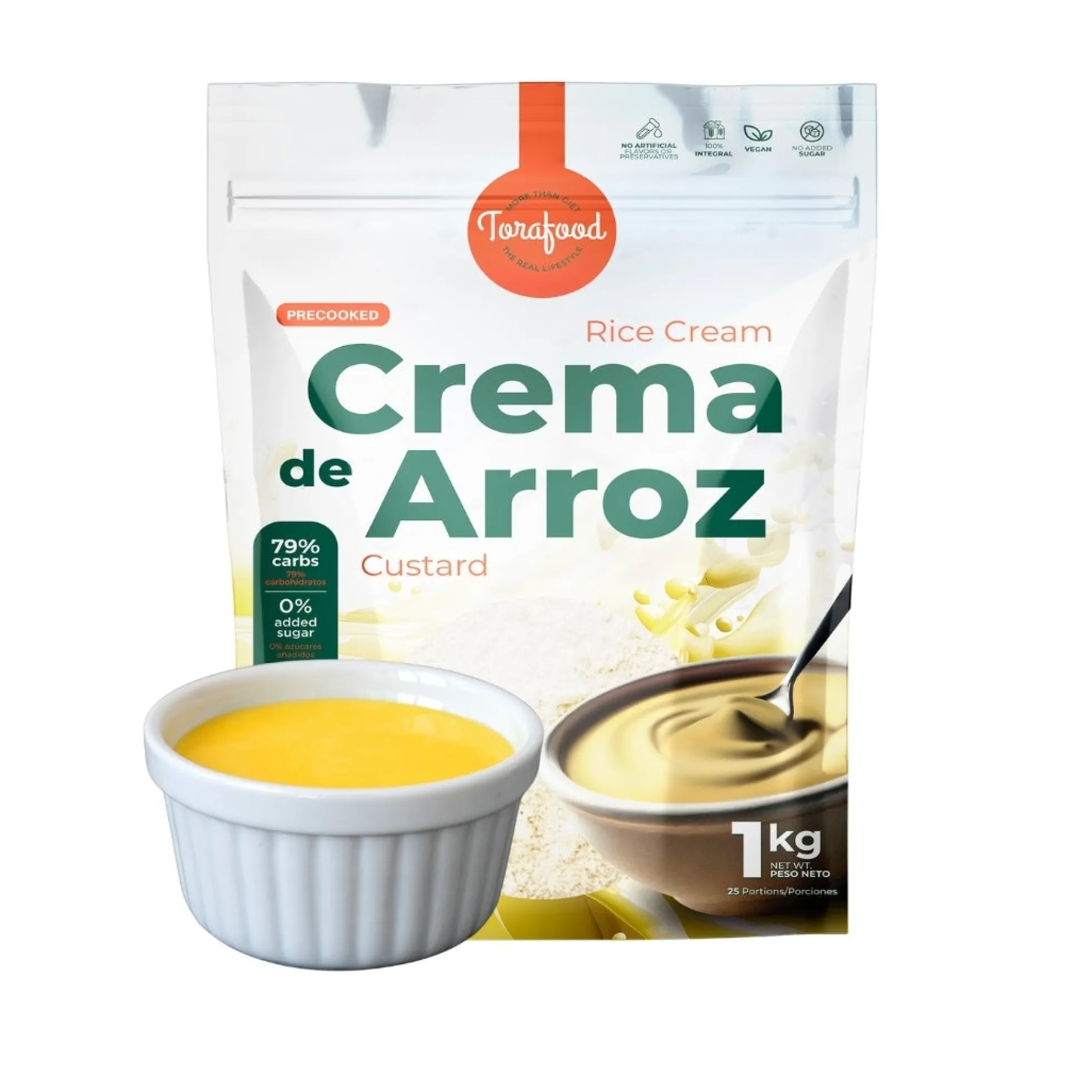 Crema De Arroz Natillas Torafood 1kg