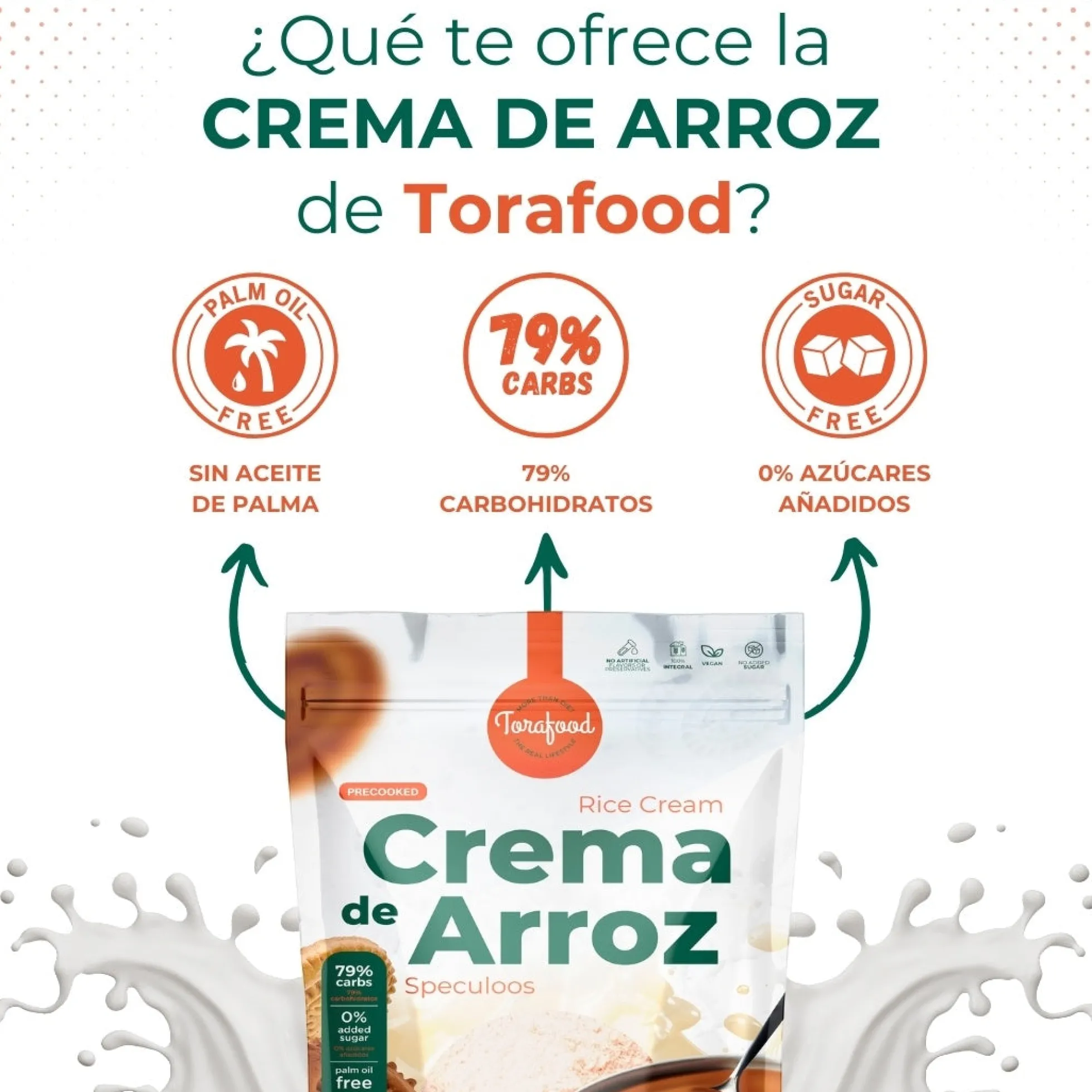 Crema De Arroz Speculoos Torafood 1kg