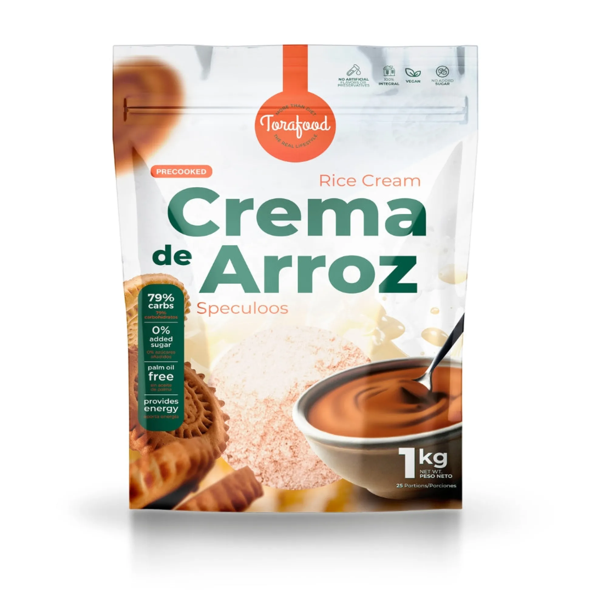 Crema De Arroz Speculoos Torafood 1kg