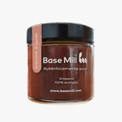 Crema De Avellanas 84% & Cacao Eco Base Mill 200 Gr..