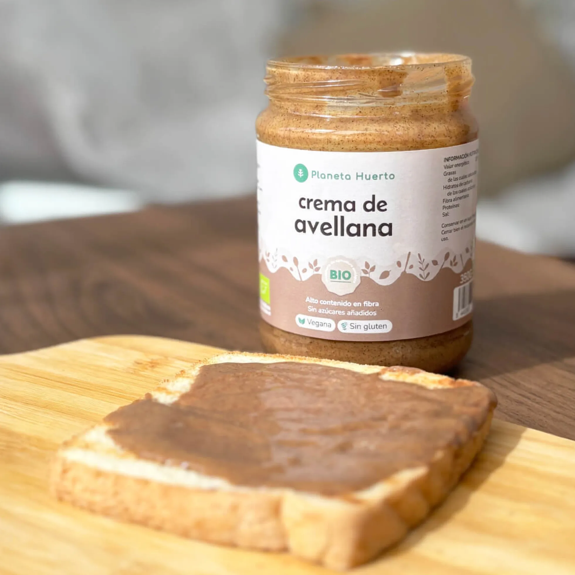 Crema de Avellanas ECO Planeta Huerto 700g
