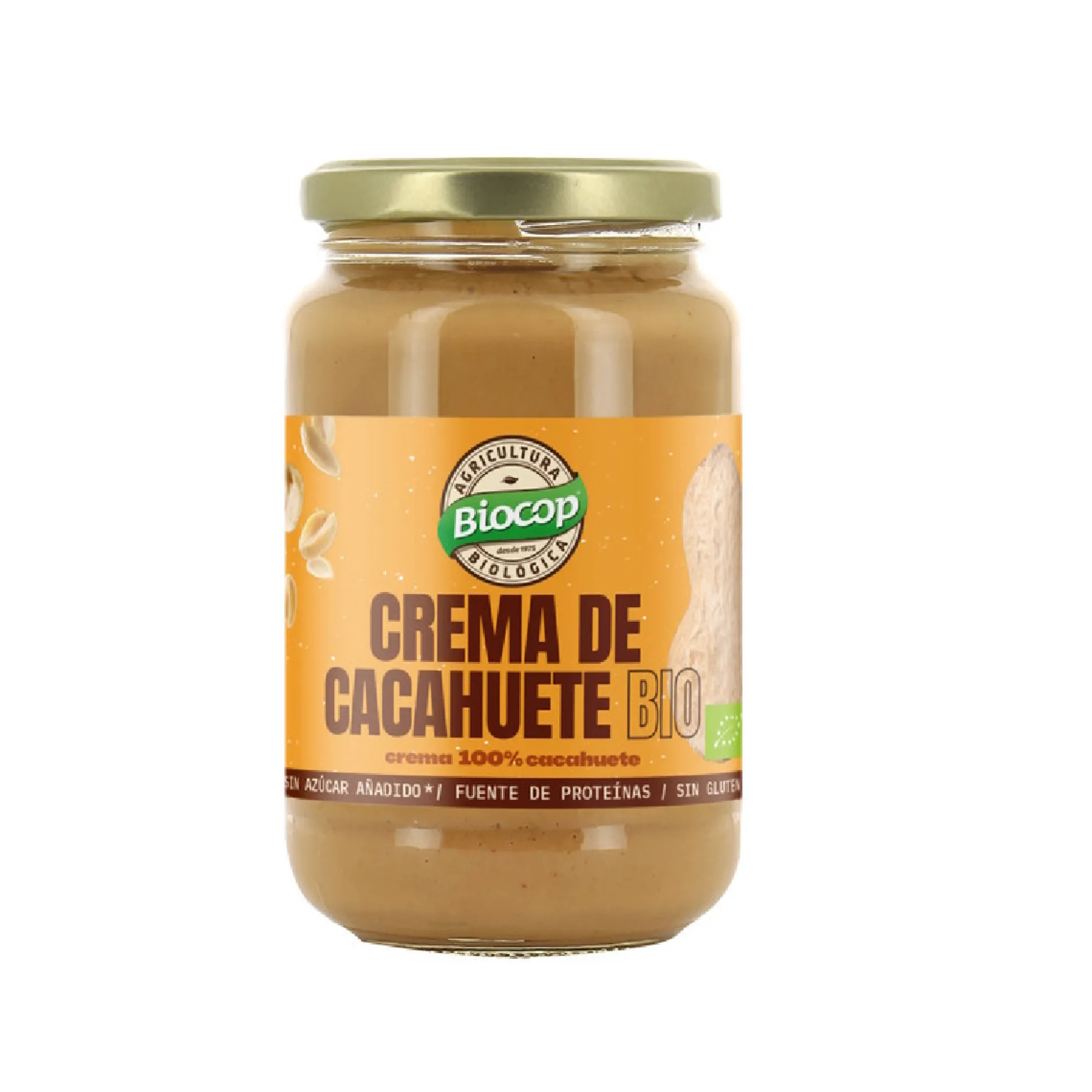 Crema de Cacahuete Biocop 350 g