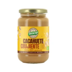 Crema de Cacahuete Crujiente Biocop 500 g
