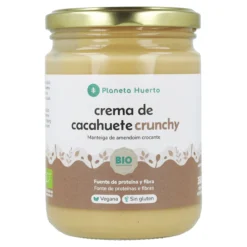 Crema de Cacahuete Crunchy ECO Planeta Huerto 350g