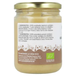 Crema de Cacahuete Crunchy ECO Planeta Huerto 350g