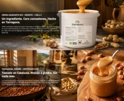 Crema De Cacahuete Ecológica Bio Smooth - 2 X 3kg (6kg) | 100% Cacahuete Tostado, Sin Azúcares Ni Aceite De Palma