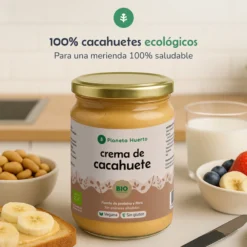 Crema de Cacahuetes ECO Planeta Huerto 700g