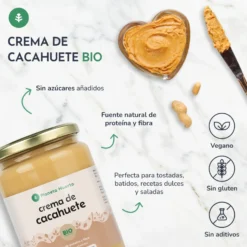 Crema de Cacahuetes ECO Planeta Huerto 350g