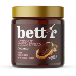 Crema De Cacao Y Avellana Bett's 250g Bio