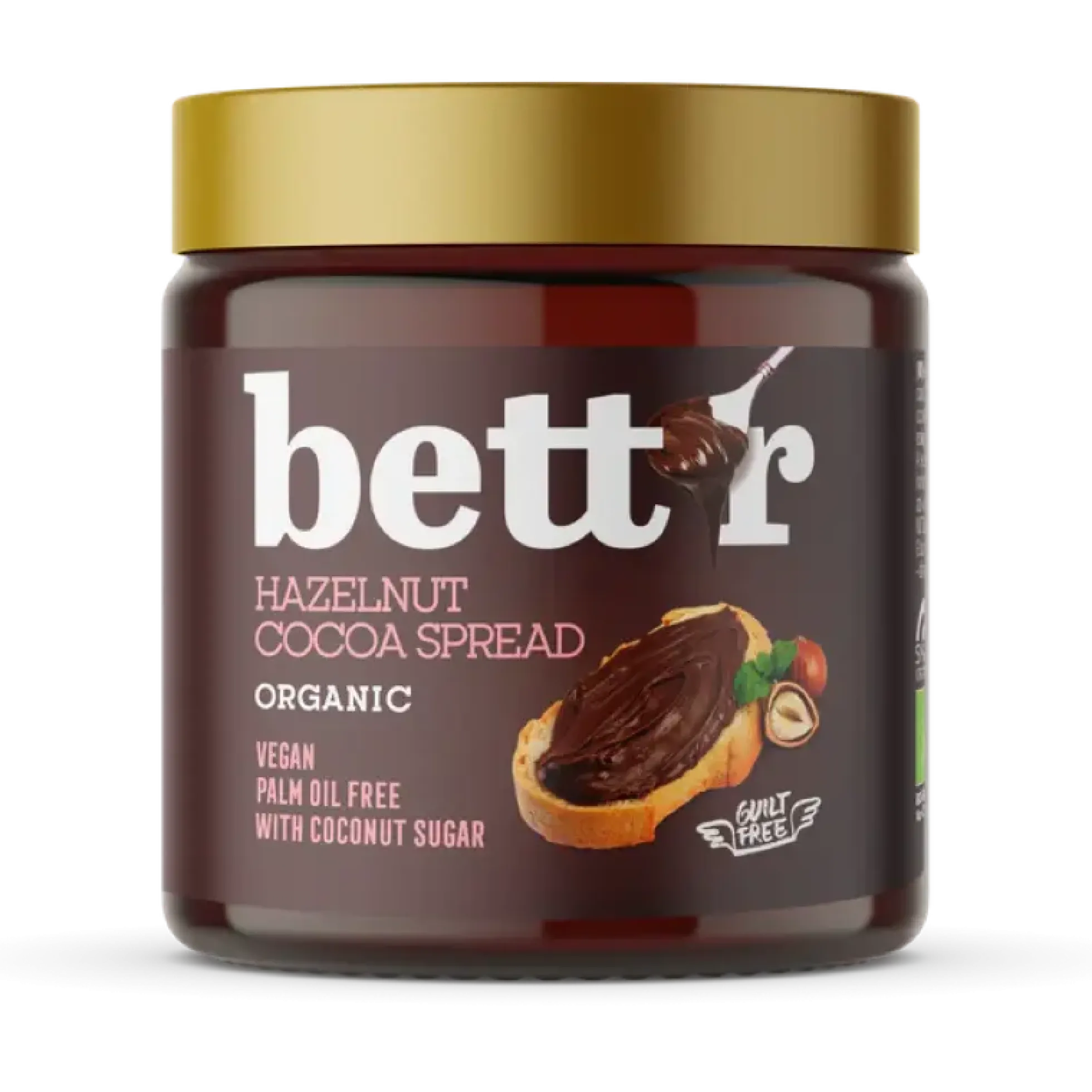 Crema De Cacao Y Avellana Bett's 250g Bio
