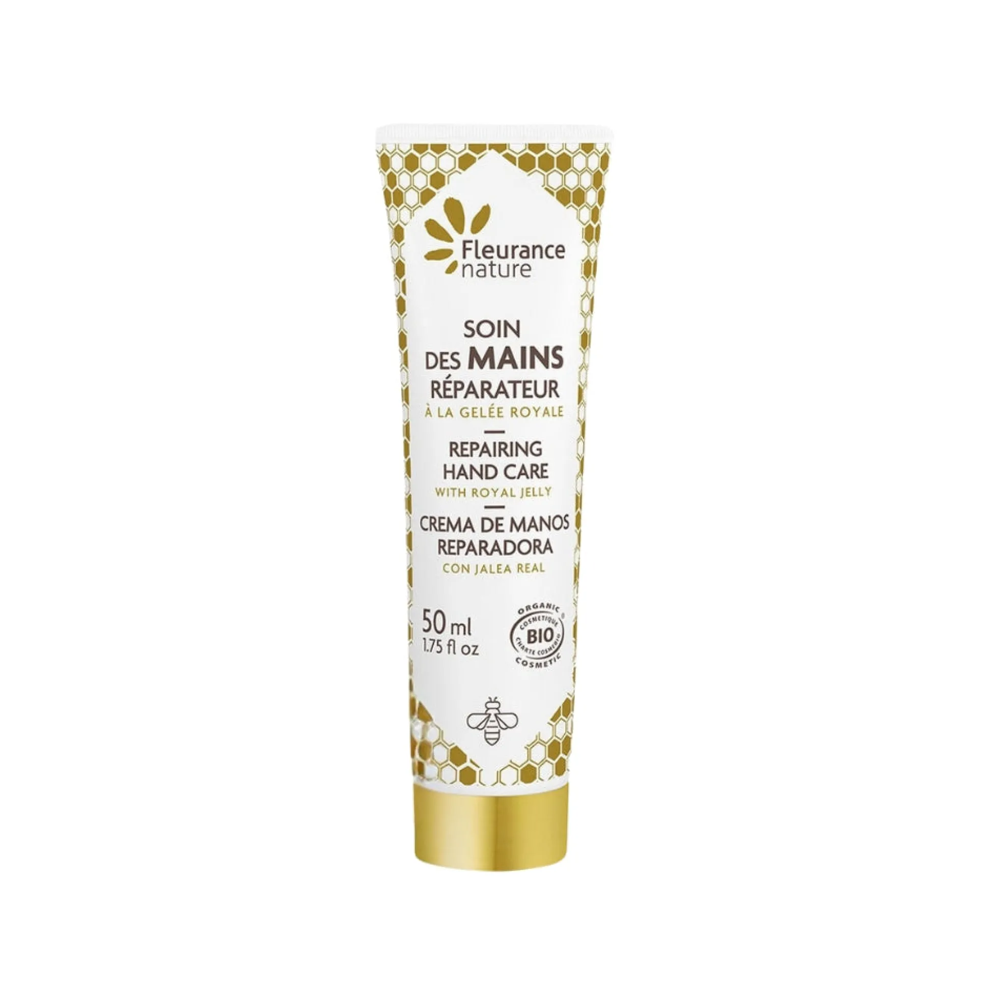 Crema De Manos Reparadora Con Jalea Real Eco Fleurance Nature 50ml