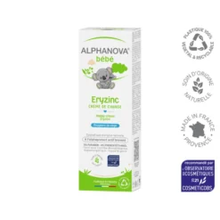 Crema de Pañal Natural Eryzinc Bebé Alphanova 75 gr