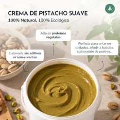 Crema de Pistacho suave 100% ECO Planeta Huerto 1 kg