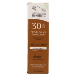 Crema facial color amber spf30 Biarritz