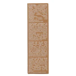 Crema facial color Dorado SPF 50 Alga-Gorria & aloe vera Bio, Laboratorios Biarritz, 50 ml