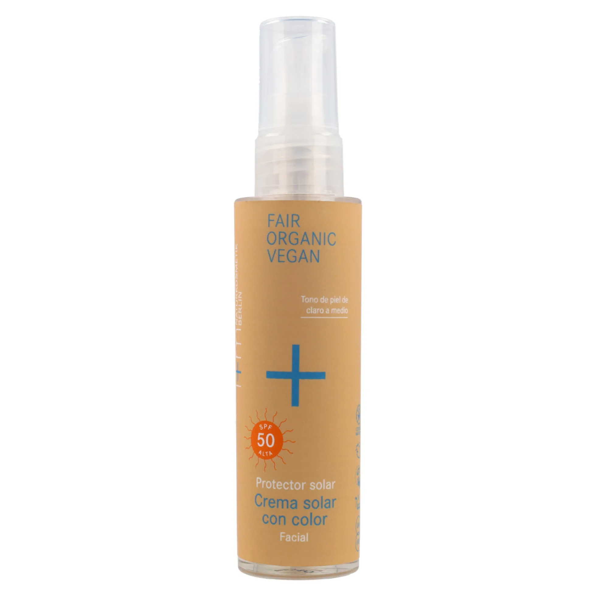 Crema facial con color SPF50 I+M 50 ml