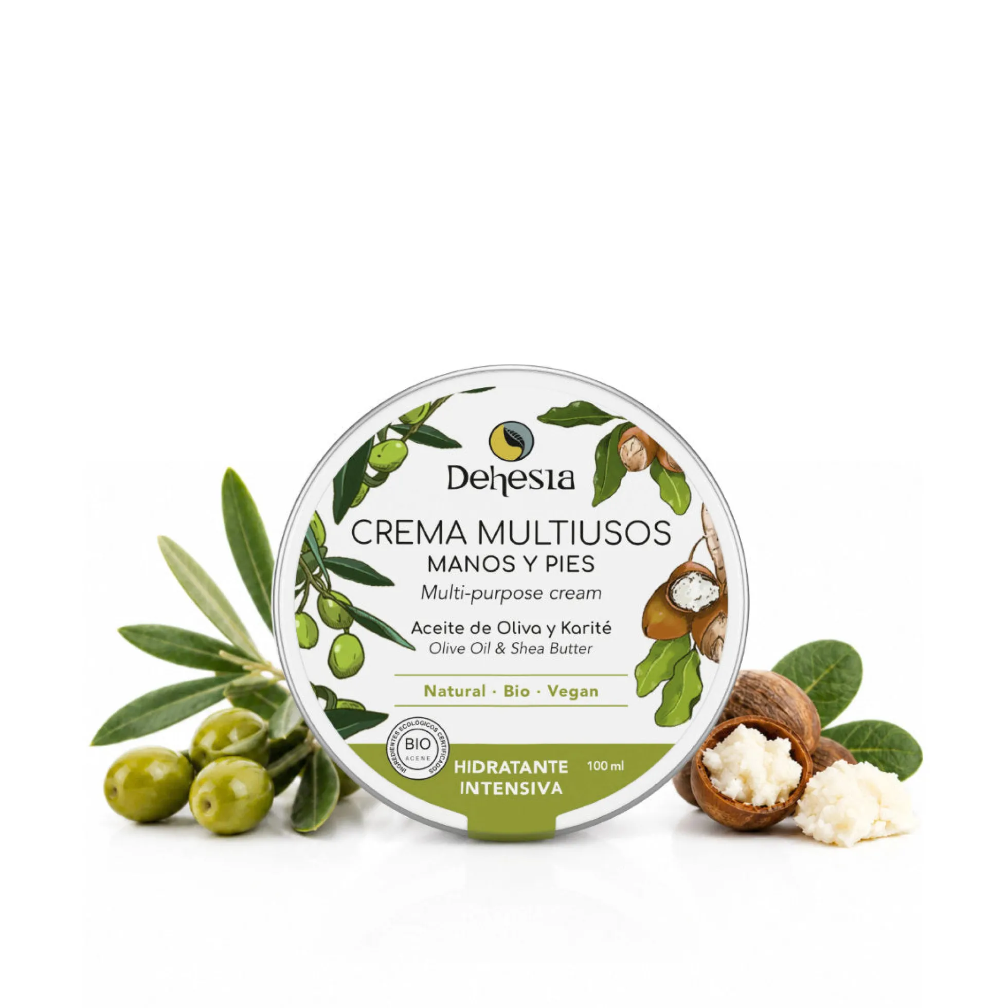Crema Hidratante Intensiva Multiusos Bio | Manos Y Pies 100ml