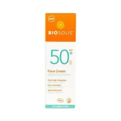 Crema protección solar facial SPF50+ Biosolis