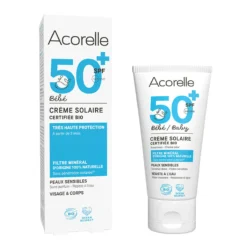 Crema Protección solar para Bebé SPF50+ Acorelle 50ml