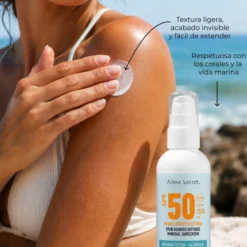Crema protectora solar SPF 50 Alma Secret200 ml