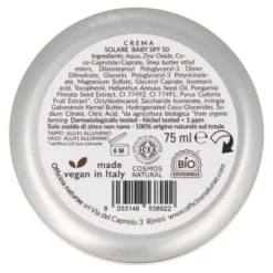Crema solar en lata SPF 50 Baby Officina Naturae 75 ml
