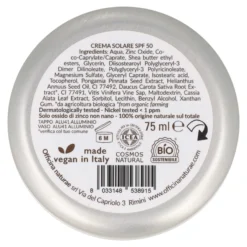 Crema solar en lata SPF 50 Officina Naturae 75 ml